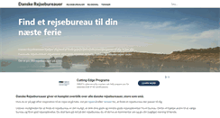 Desktop Screenshot of danskerejsebureauer.dk
